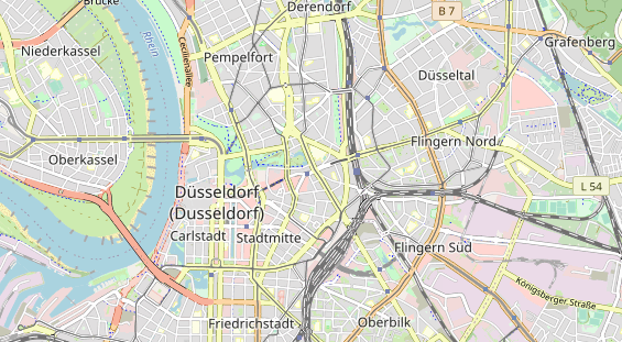 physical therapy on map