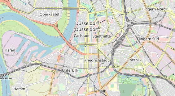 physical therapy on map