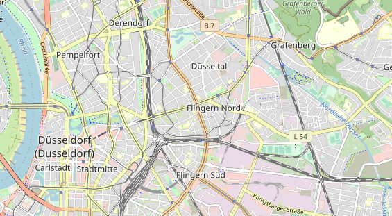 physical therapy on map