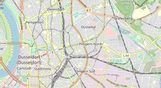 physical therapy on map