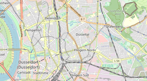 physical therapy on map