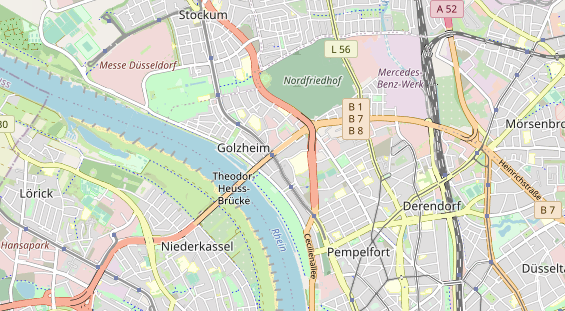 physical therapy on map