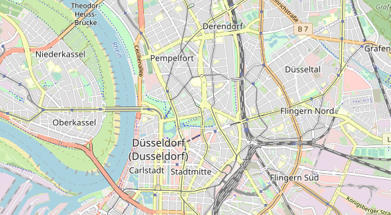 physical therapy on map