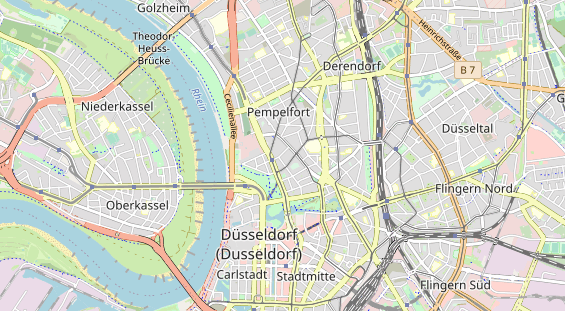 physical therapy on map