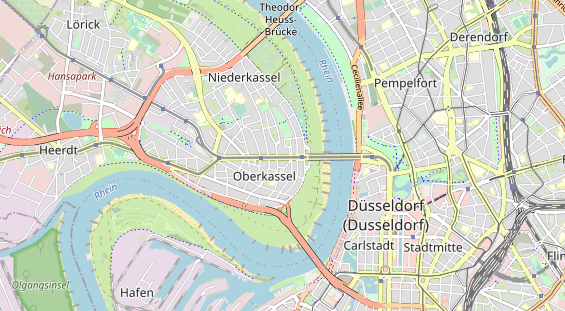 physical therapy on map