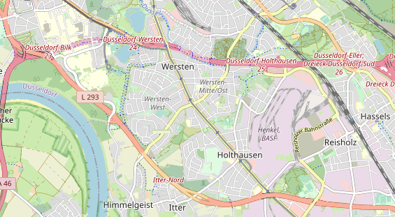 physical therapy on map