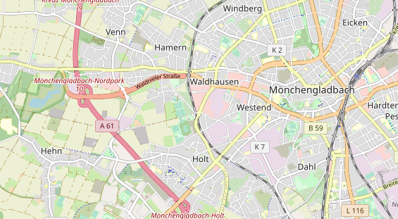 physical therapy on map