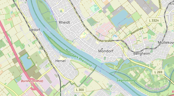 physical therapy on map