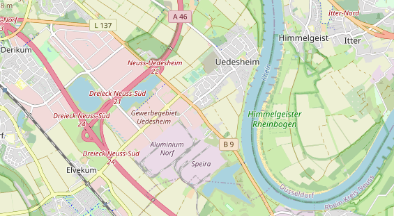 physical therapy on map