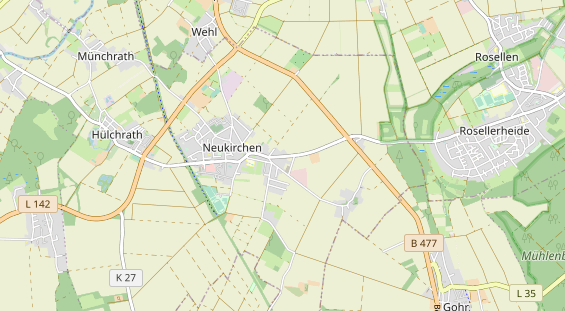 physical therapy on map