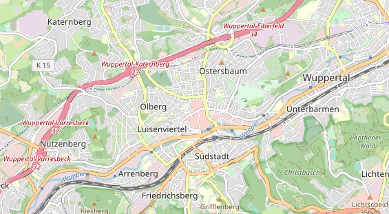 physical therapy on map