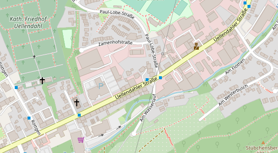 Physiotherapie auf Satellitenbild