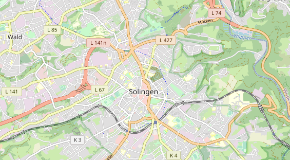 physical therapy on map