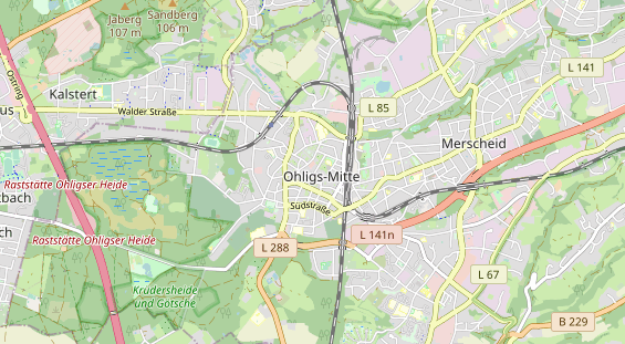 physical therapy on map