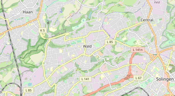 physical therapy on map