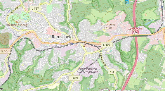 physical therapy on map