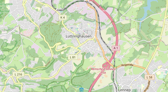 physical therapy on map