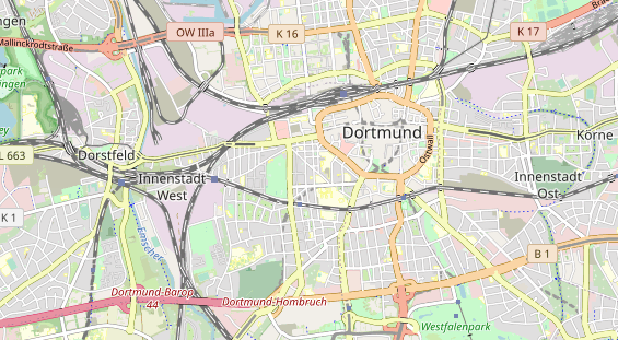 physical therapy on map