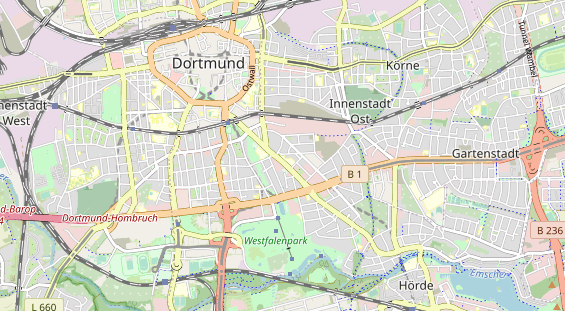 physical therapy on map