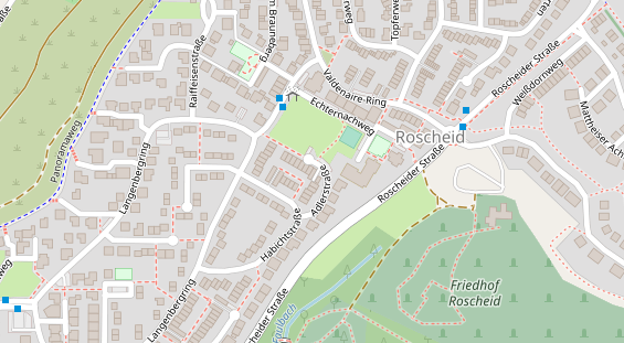 Physiotherapie auf Satellitenbild