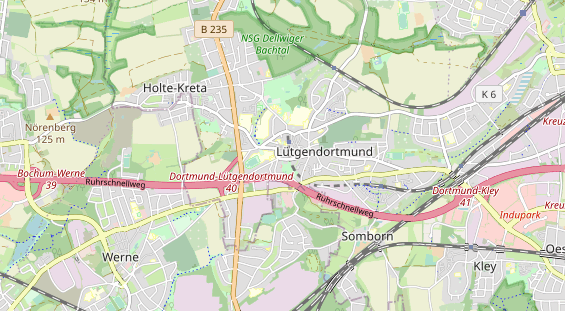 physical therapy on map