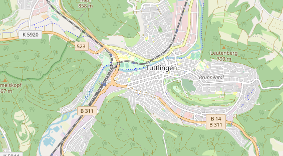 physical therapy on map