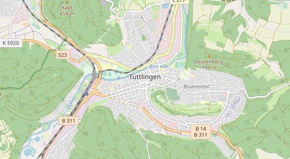 physical therapy on map