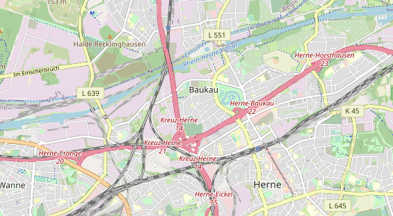 physical therapy on map