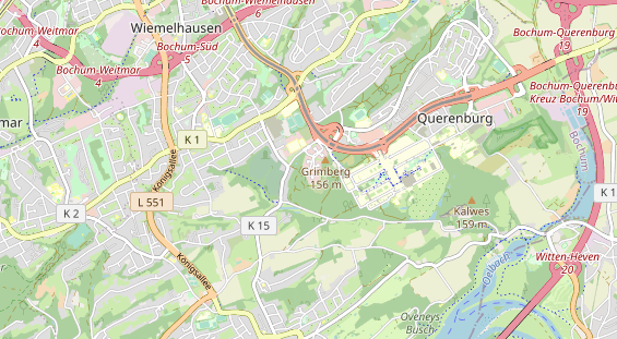 physical therapy on map