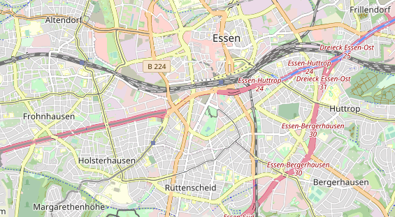 physical therapy on map