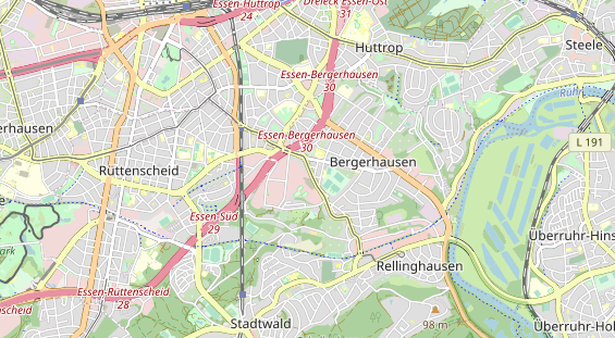 physical therapy on map