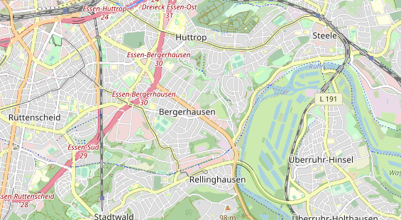 physical therapy on map