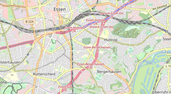 physical therapy on map