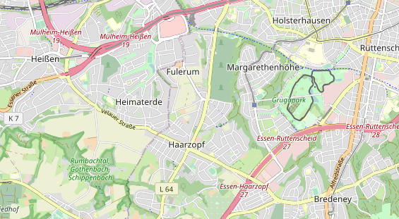 physical therapy on map