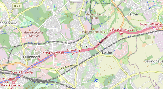 Physiotherapie auf Karte