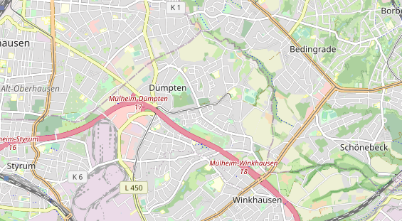 physical therapy on map