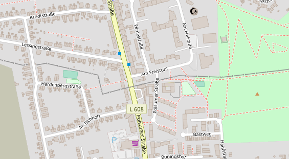 Physiotherapie auf Satellitenbild