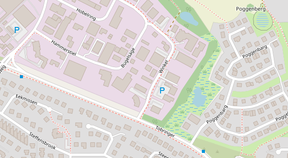 Physiotherapie auf Satellitenbild