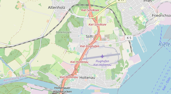 physical therapy on map