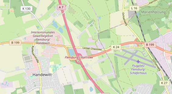 physical therapy on map