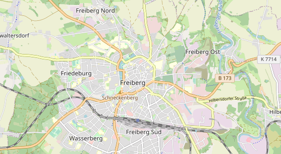 physical therapy on map