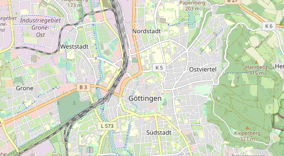 physical therapy on map