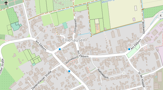 Physiotherapie auf Satellitenbild