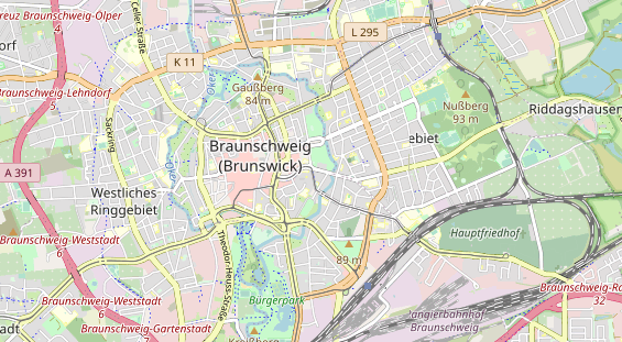 physical therapy on map