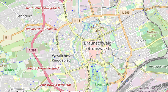 physical therapy on map