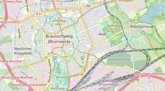 physical therapy on map