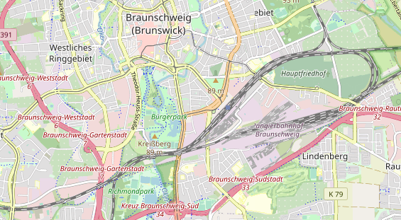 physical therapy on map