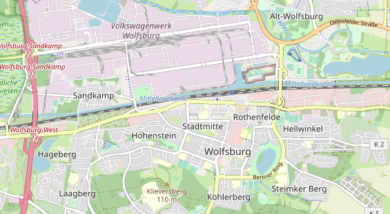 physical therapy on map