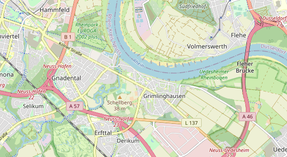 physical therapy on map