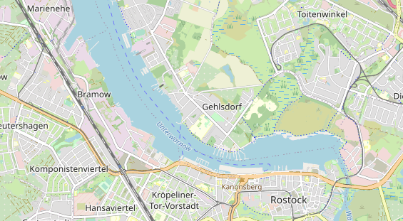 physical therapy on map